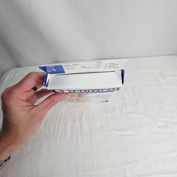 TRUFORM Unisex Gray 8865 Medical Compression Stockings Size X Large - Picture 13 of 13